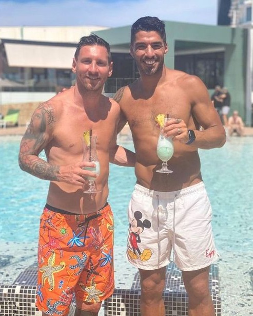Cheers to Suarez and cocktail He’s not coming back until