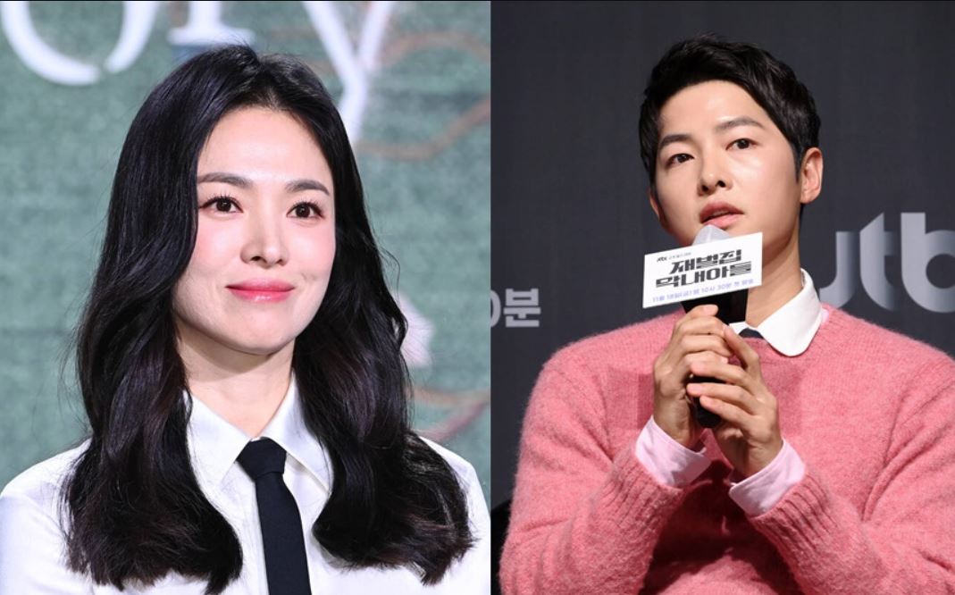 Actor Song Hye-kyo and Song Joong-ki ranked first and second in the..